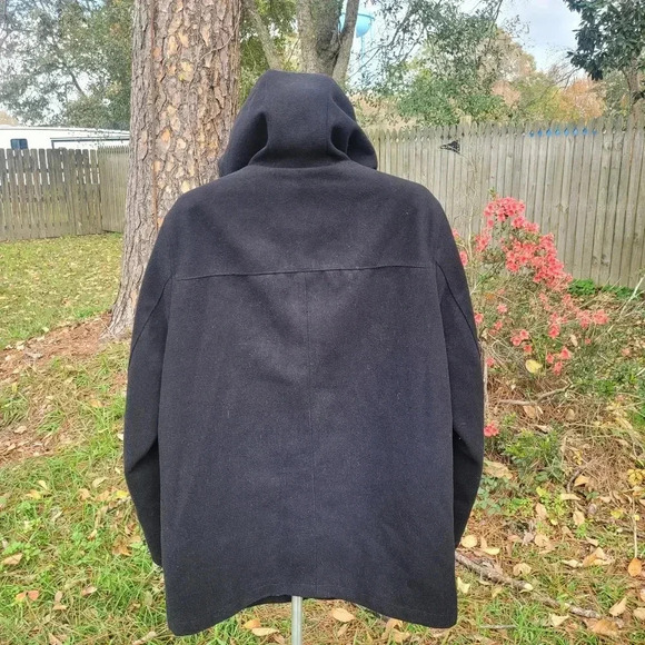 Tommy Hilfiger Black Hooded Jacket - Picture 4 of 14